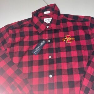 Iowa state cyclones flannel shirt size small nwts